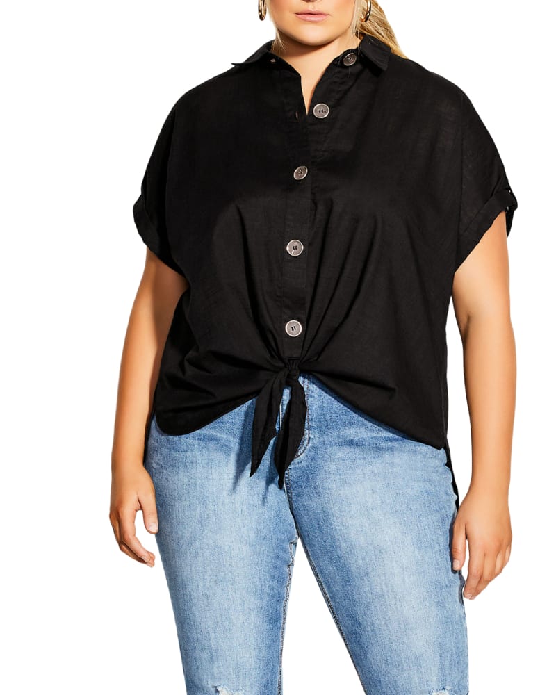 Plus size model wearing  by City Chic | Dia&Co | dia_product_style_image_id:187804